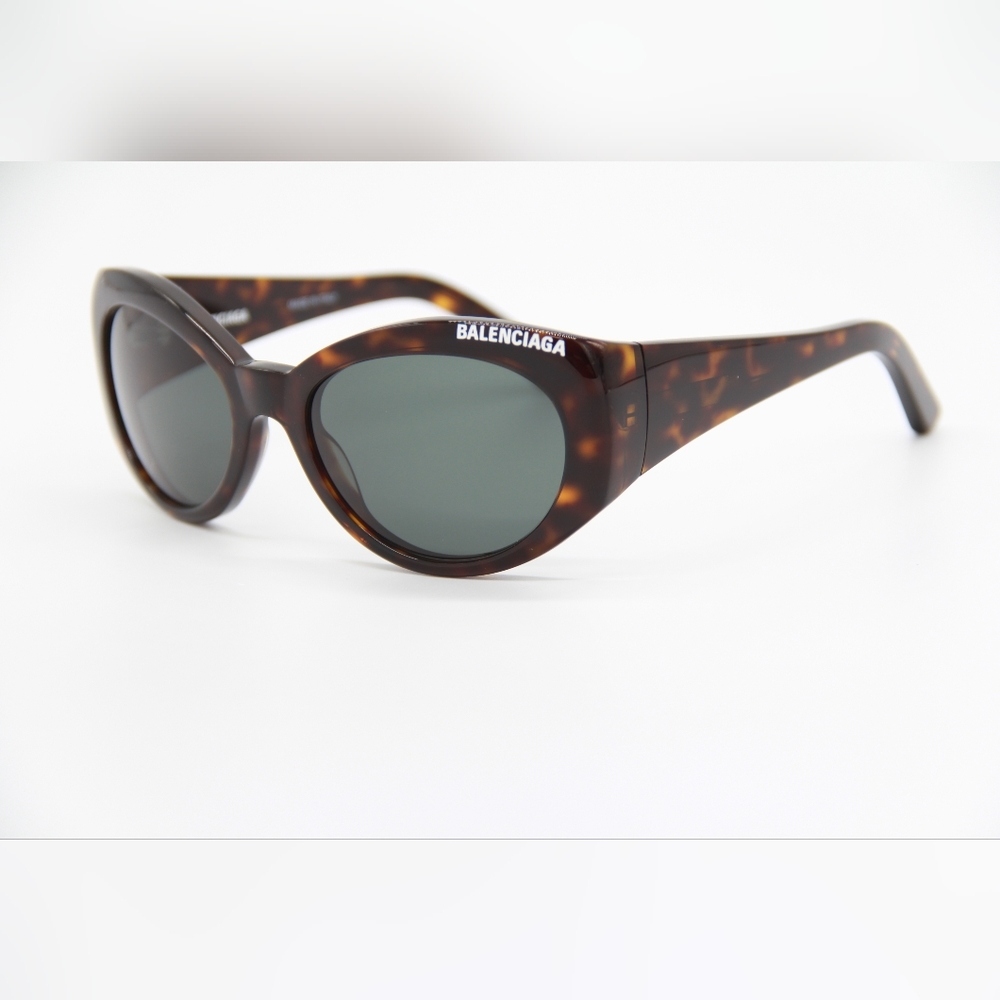 NEW BALENCIAGA SUNGLASSES BB0267S 002 BROWN UNISEX EYEWEAR